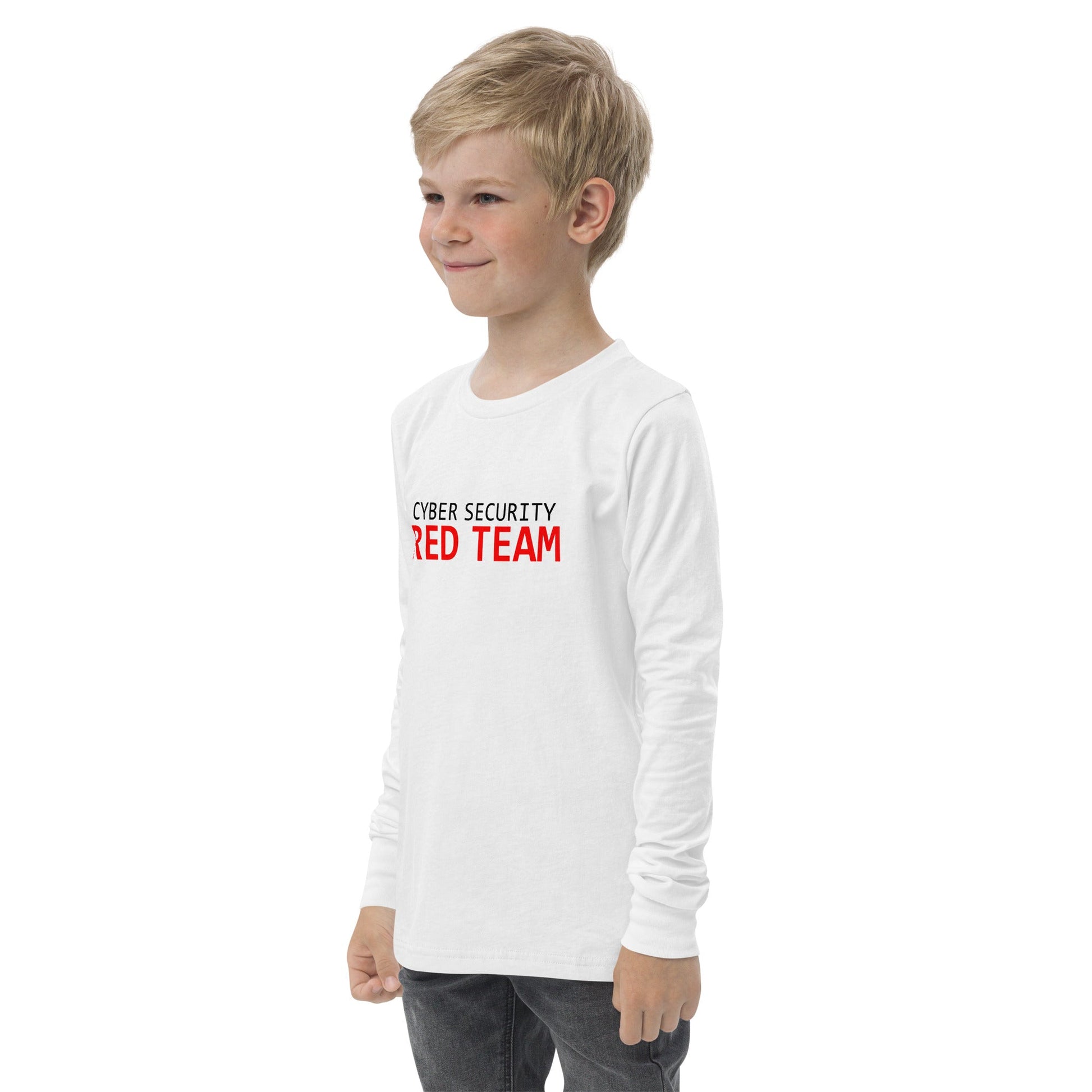 Cyber Security Red Team - Junior - Youth long sleeve tee by DarkByteGear