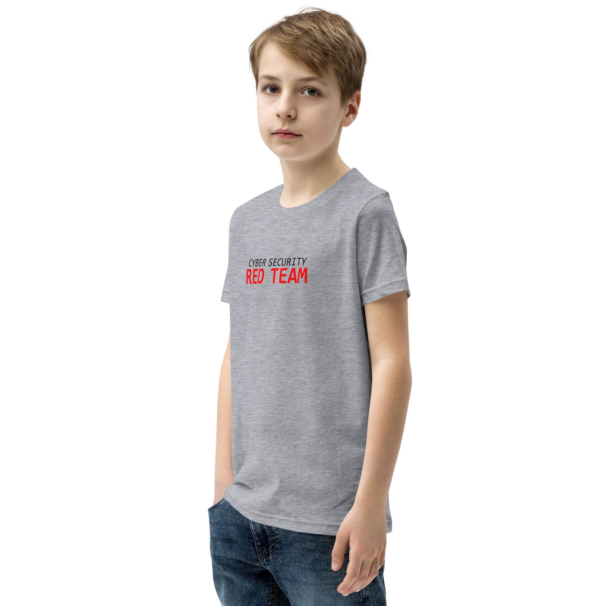 Cyber Security Red Team - Junior - Youth Short Sleeve T-Shirt by DarkByteGear